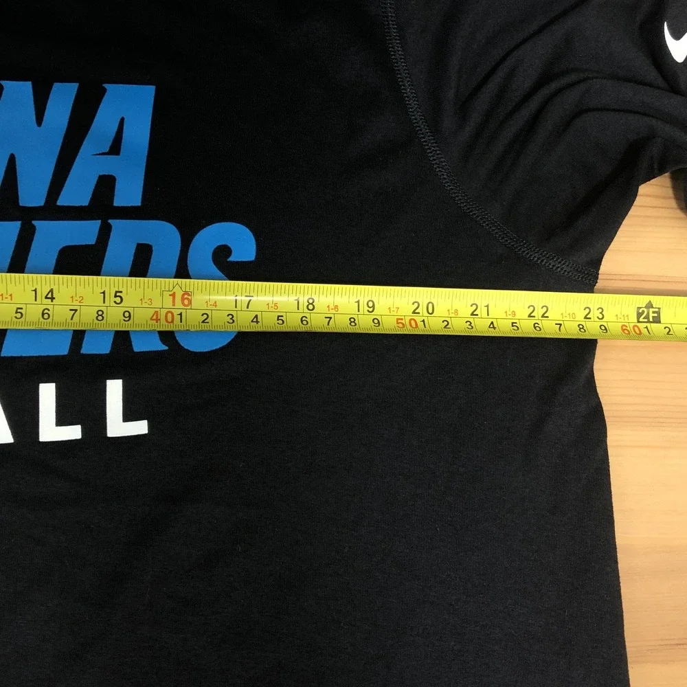 Nike Dri-Fit NFL On Field Carolina Panthers T-shirt Men's L Black Football